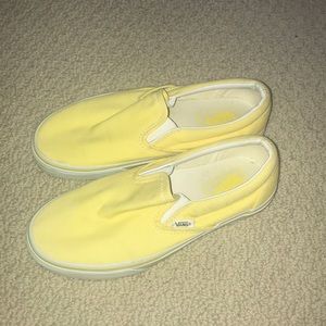 Yellow vans